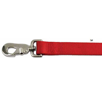 DOUBLE LAYER DOG LEASH - 4FT - RED - EACH