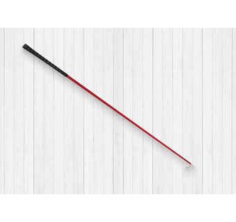 SM48R SHOW STICK WITH SHOWMAN TIP AND GOLF GRIP HANDLE 48 IN BLACK