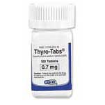 THYRO TABS 0.7 MG 120 COUNT RX