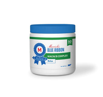 MERRICK'S BLUE RIBBON® NIACIN/B COMPLEX BOLUS 50/PKG