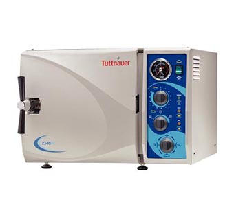 TUTTNAUER MANUAL AUTOCLAVES MODEL 2340M