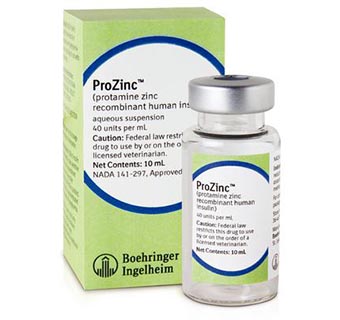 PROZINC® FELINE INSULIN INJ 40IU 10 ML BOTTLE (RX) (SOLD IN HAWAII ONLY)