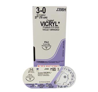 VICRYL™ 3/0 J398H 27 IN (FS-2) 36/PKG