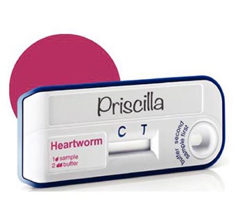 VETSCAN CANINE HEARTWORM RAPID TEST KIT 25/PKG