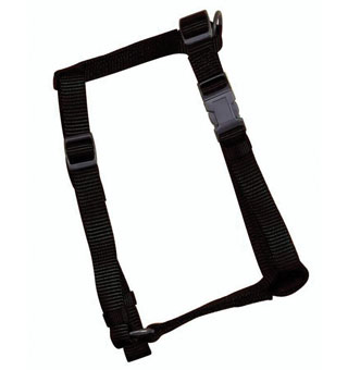 HAMILTON® CFA ADJ COMFORT CLASSIC DOG HARNESS L 1 IN X 30 - 40 IN BLACK