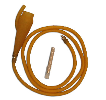 GRAVITY FLOW IV SET WITH RUBBER FUNNEL