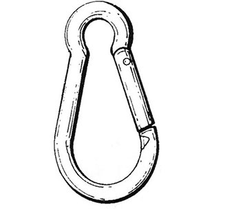 SNAP ALL PURPOSE HOOK 5/16INCH - EACH