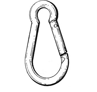 SNAP ALL PURPOSE HOOK 1/4INCH - EACH