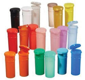 CAPITOL VIAL™ VIAL WITH FLIP TOP 2 OZ NATURAL POLYPROPYLENE 1/PKG