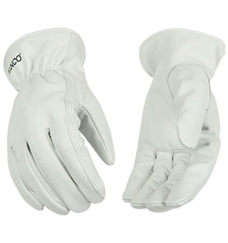 92 DRIVER GLOVES GRAIN GOATSKIN LEATHER ELASTIC BACK PEARL XL