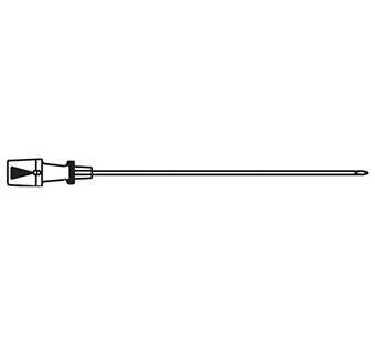 MILA SPINAL NEEDLE 18 GA X 6 IN