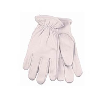 WOMEN’S UNLINED GRAIN GOATSKIN LEATHER DRIVER GLOVE GRAY MEDIUM