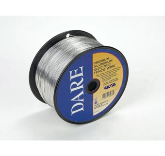 ELECTRIC FENCE WIRE 14 GA 1320 FT 1/4 MILE ALUMINUM 1/PKG