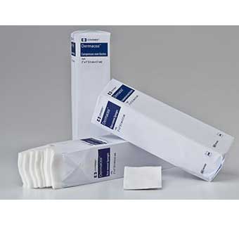 DERMACEA™ NON-WOVEN  SPONGES 3 INCH X 3 INCH X 4 PLY 200 COUNT