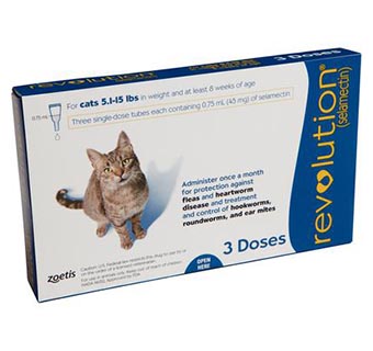 REVOLUTION® FELINE 5.1-15 LB – BLUE 3/PKG (RX)