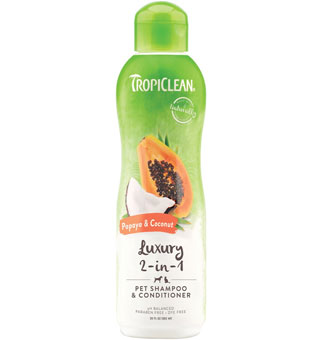 PAPAYA AND COCONUT PET SHAMPOO AND CONDITIONER 20 OZ