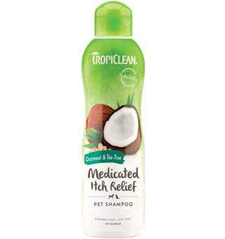 OATMEAL AND TEA TREE MEDICATED DOG SHAMPOO 20 OZ