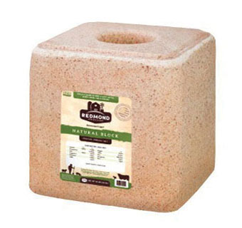 REDMOND NATURAL SALT BLOCK 44 LB
