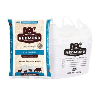 REDMOND 4 MEDIUM MINERAL SALT 91-96% 50 LB