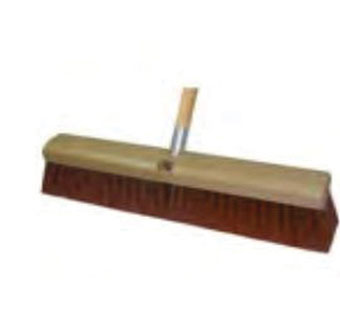 DURA HEAVY-DUTY SWEEP 24 IN L PLASTIC RED 1/PKG