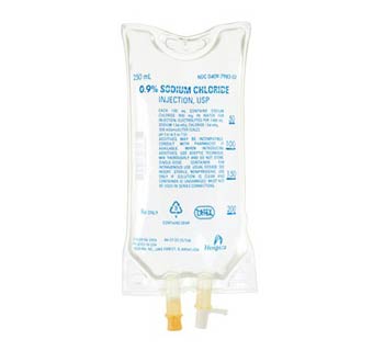 SODIUM CHLORIDE INJECTION 0.9% BAG 250 ML RX