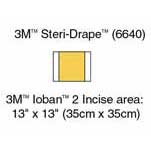 3M™ IOBAN™ 2 INCISE DRAPE 23 IN X 17 IN 10/PKG