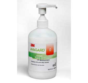 AVAGARD D INSTANT HAND ANTISEPTIC W/MOISTURIZERS (61% W/W ETHYL ALCOHOL) 16 OZ
