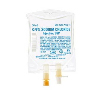 SODIUM CHLORIDE INJECTION 0.9% BAG 50 ML RX