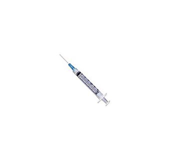 BD™ 3 ML SYRINGE/NEEDLE COMBINATION LUER-LOK™ TIP 25 GA X 1 IN 100/PKG