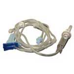 IV CONTINUFLO SOLUTION SET 3 INJECTION SITES MALE LUER LOCK ADAPTER 110 INCH