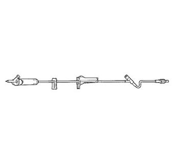 BAXTER SOLUTION SET WITH DUO-VENT SPIKE 104 IN 1/PKG