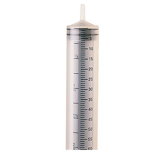 NIPRO DISPOSABLE SYRINGE 5 CC LUER SLIP 100/PKG