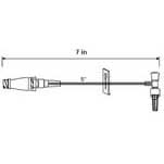 OMNISET 7 IN SMALLBORE NEEDLEFREE EXT SET W/ T-PORT LUER LOCK 1/PKG
