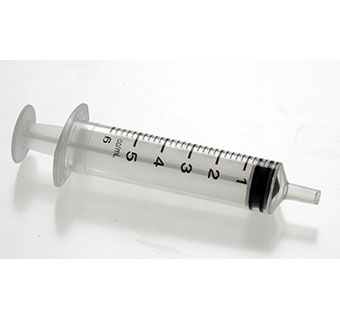TERUMO HYPODERMIC LUER LOCK SYRINGE W/O NEEDLE 5CC 100 COUNT