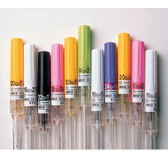 SURFLO® IV CATHETER 16 GA X 2-1/2 IN