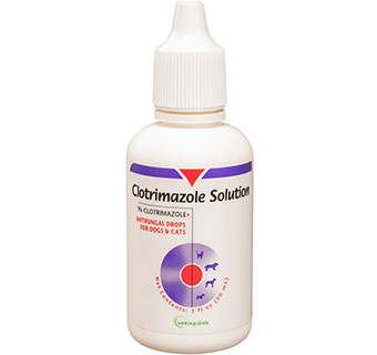 CLOTRIMAZOLE 1% SOLUTION 1 OZ DROPPER BOTTLE