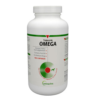 TRIGLYCERIDE OMEGA MEDIUM BREED CAPSULES 250/PKG