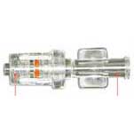 INLINE SWIVEL CONNECTOR PLASTIC