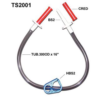LARGE ANIMAL IV TRANSFER SET 1/PKG