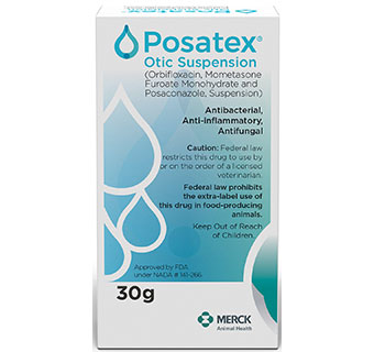 POSATEX OTIC SUSPENSION 30 GRAM RX