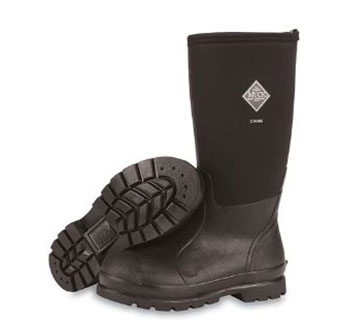 MUCK CHORE HI-NON SAFETY TOE BOOTS BLACK SIZE 11