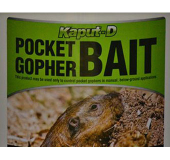 KAPUT D GOPHER BAIT - 50LB - EACH