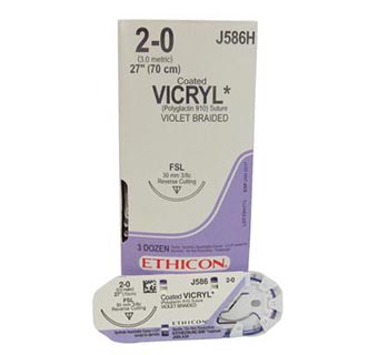 VICRYL™ 2/0 J586H 27 IN (FSL) 36/PKG