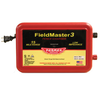 PARMAK PRECISION® FIELDMASTER 3 ELECTRIC FENCE CHARGER 110 - 120 VAC