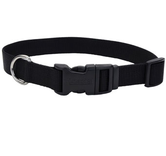 06601 ADJ TUFF DOG COLLAR NYLON 14 - 20 IN X 3/4 IN BLACK