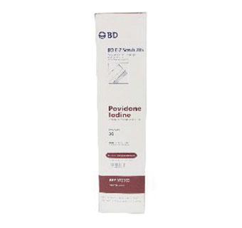 E-Z SCRUB™ BRUSH 1% POVIDONE IODINE 30/PKG