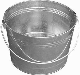 GALVANIZED ROUND TUB - 4.25 GALLON - EACH