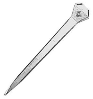 STEEL HORSESHOE NAIL SZ 5 HEAD 250/PKG