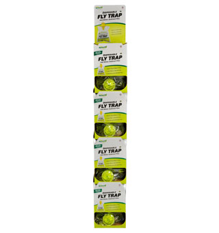 FLOOR DISPLAY DISPOSABLE FLY TRAP 48/PKG