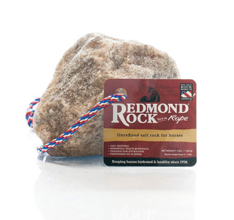 REDMOND ROCK™ UNREFINED ROCK ON A ROPE 90-96% SALT 3 LB 8/PKG